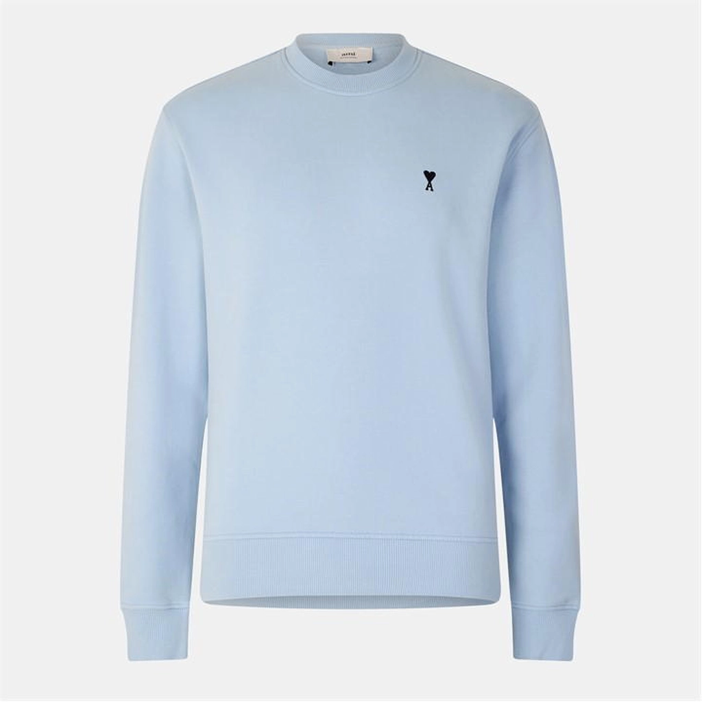 AMI Paris Ami De Coeur Crewneck - Blue